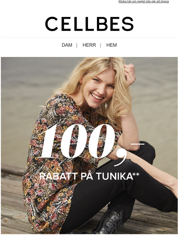 En tunika passar till allt, speciellt nar den ar pa kampanj