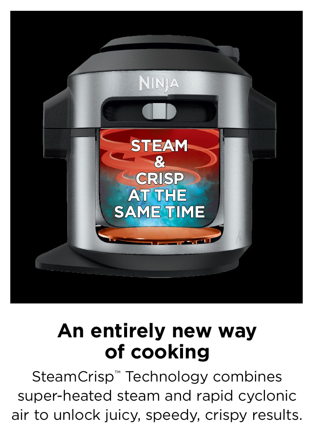 Ninja Kitchen Meet the Ninja Foodi XL Pressure Cooker Steam Fryer with