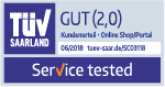 TÜV Service tested Online Shop/Portal