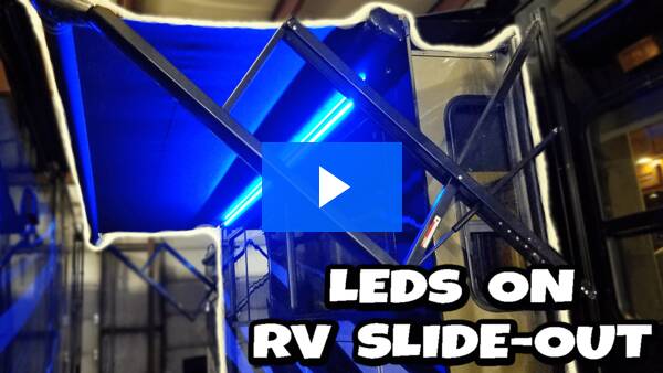 LED Awning Light on RV Slide-Out  Step by Step