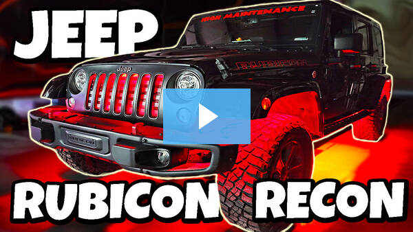 2017 Jeep Rubicon Install