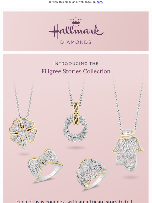 Hallmark Diamonds Collection: Narrate Your Jewelry Story With Filigree ...