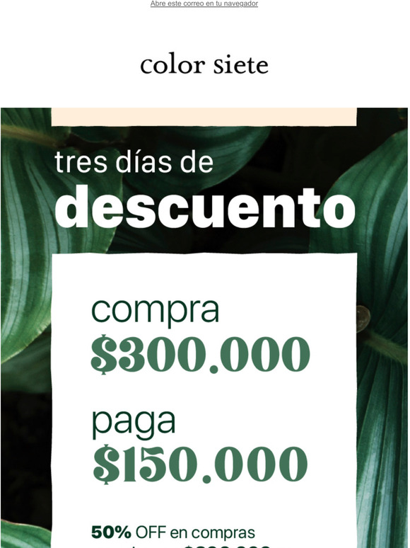 NOS ADELANTAMOS Compra 300mil paga 150mil