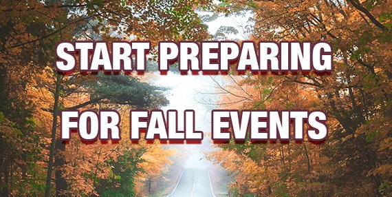 Start preparing for Fall events here at Impact Guns!