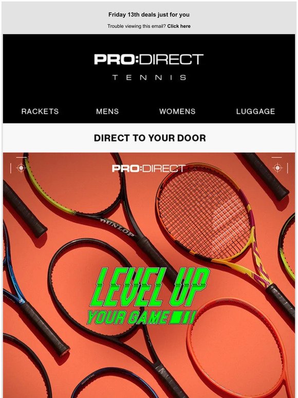 Level Up Your Racket Game - Choose Your Weapon