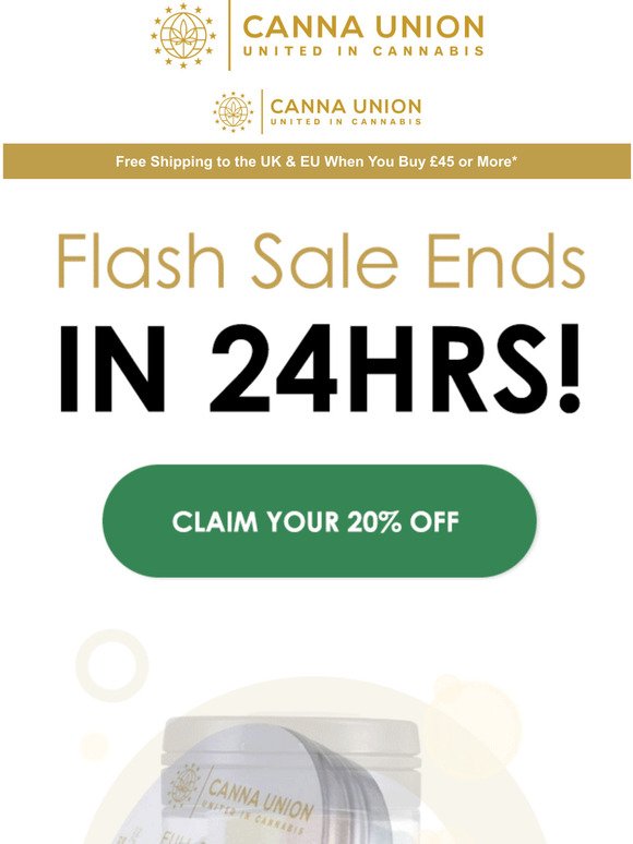 20% OFF Flash Sale!