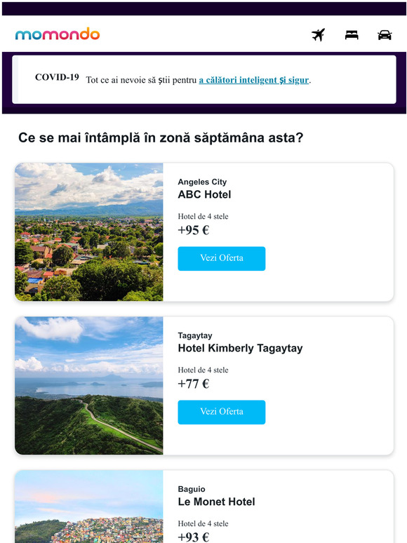 ncotro n urmtoarea cltorie? Avem noi cteva idei.