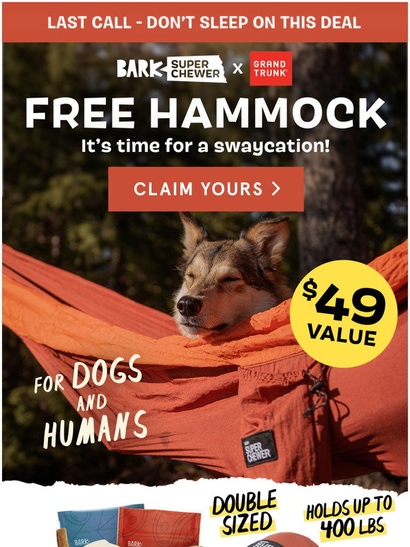 barkbox hammock
