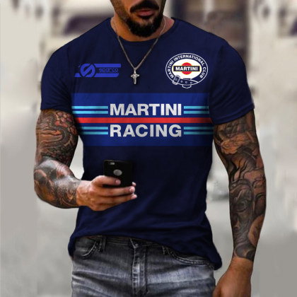 Men's Retro Martini Racing T-Shirt