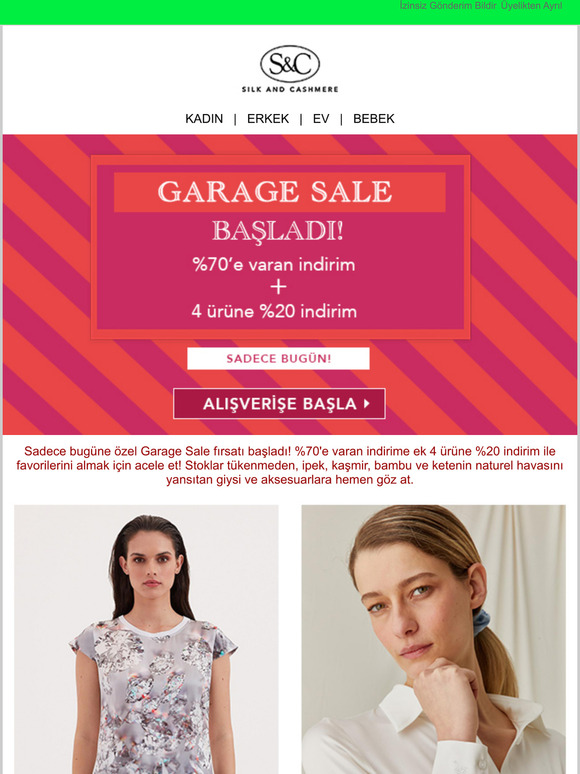Garage Sale zel ndirimi Balad!