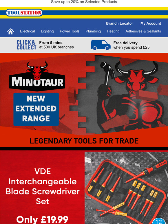 New Minotaur Hand Tools Milled