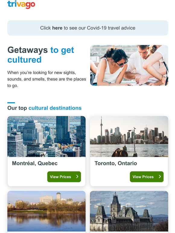 Destinations with a healthy dose of culture
