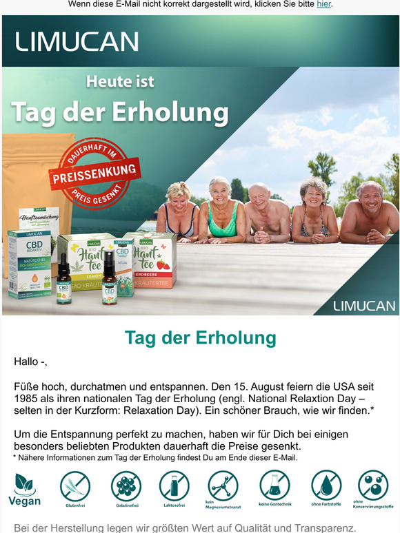  Limucan lsst die Preise purzeln 