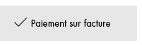 Paiement sur facture