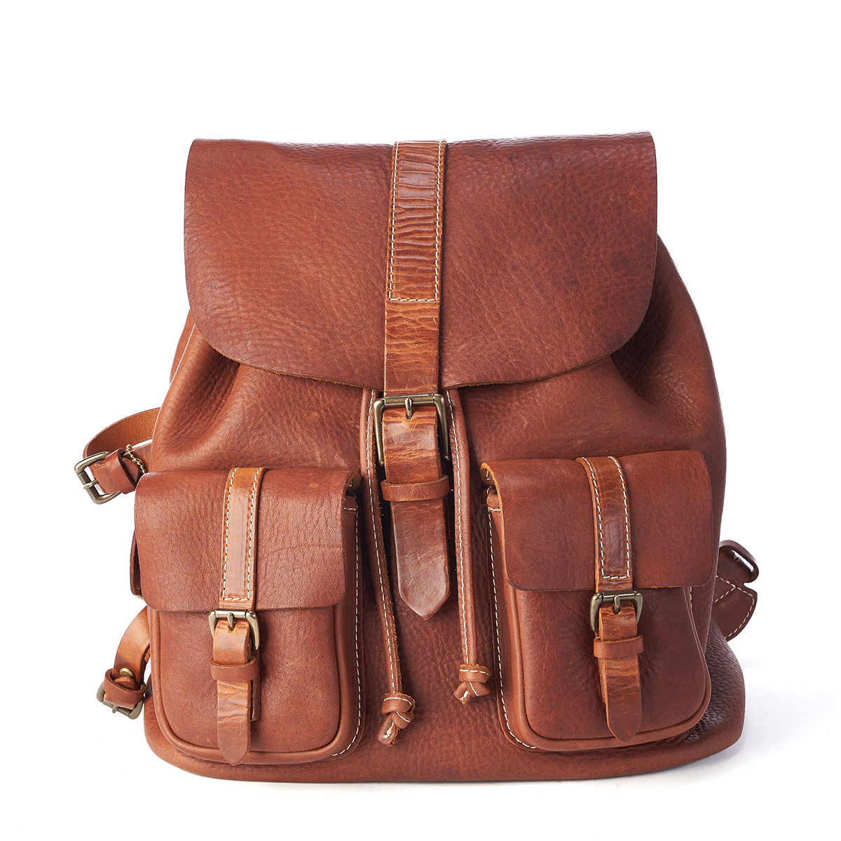 horween leather backpack