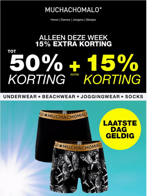 Muchachomalo 12 boxershorts verrassingsdeal