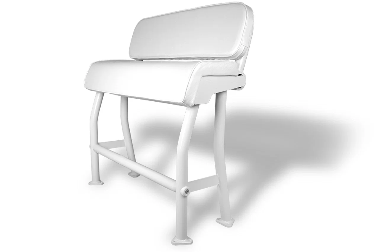 leaning post white