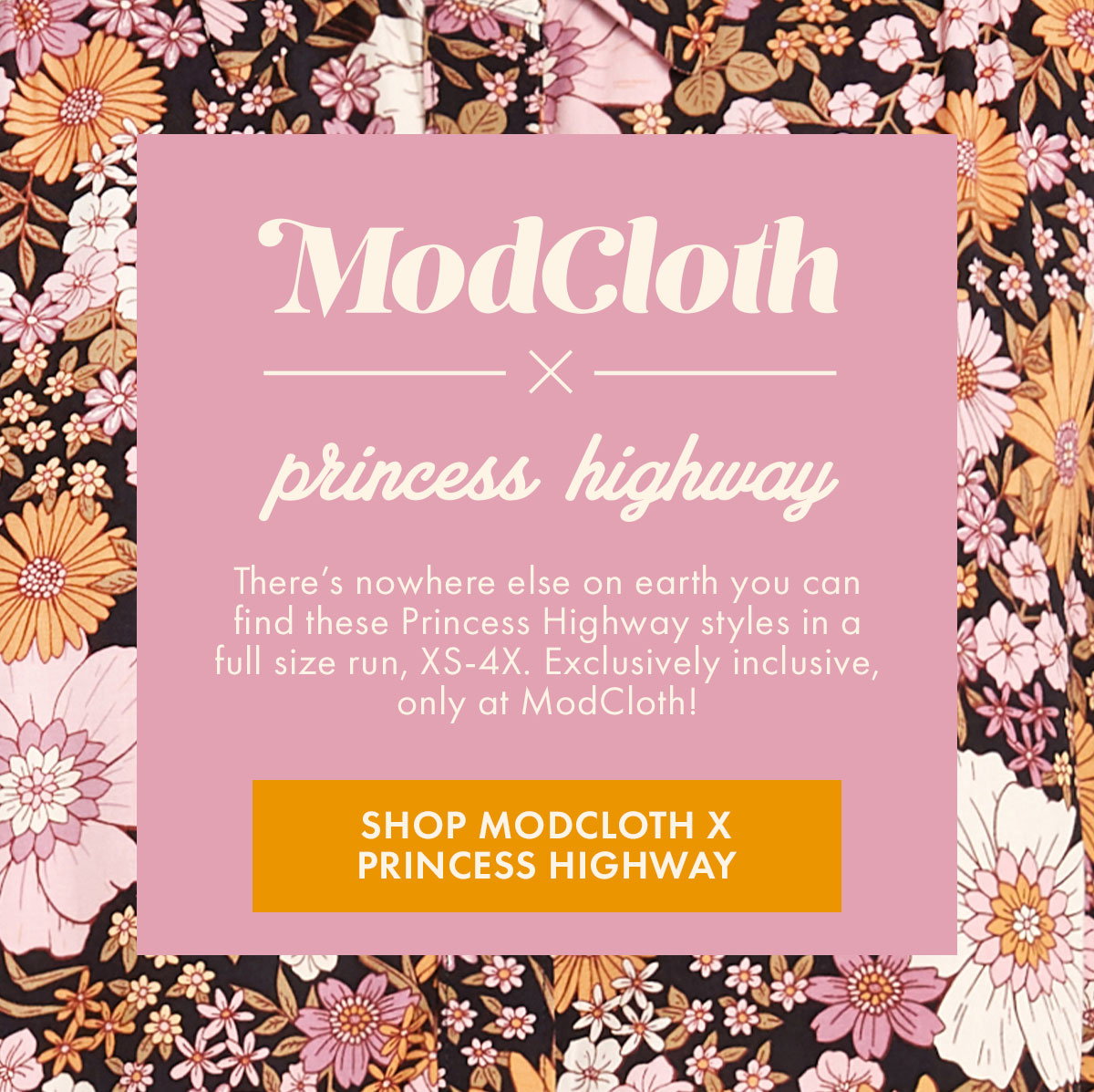 ModCloth x Princess Highway Bunny Embroidered Wide-Leg Jeans