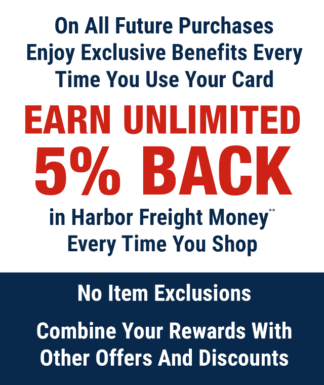 Harbor Freight Tools See if You're PreQualified for The Harbor