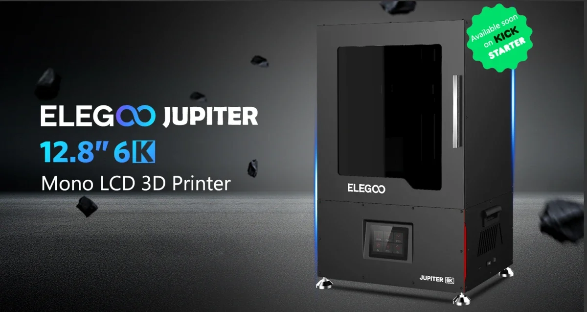 ELEGOO Unveils Its Industry-First 8K LCD 3D Printer ---- ELEGOO Saturn 2 8K