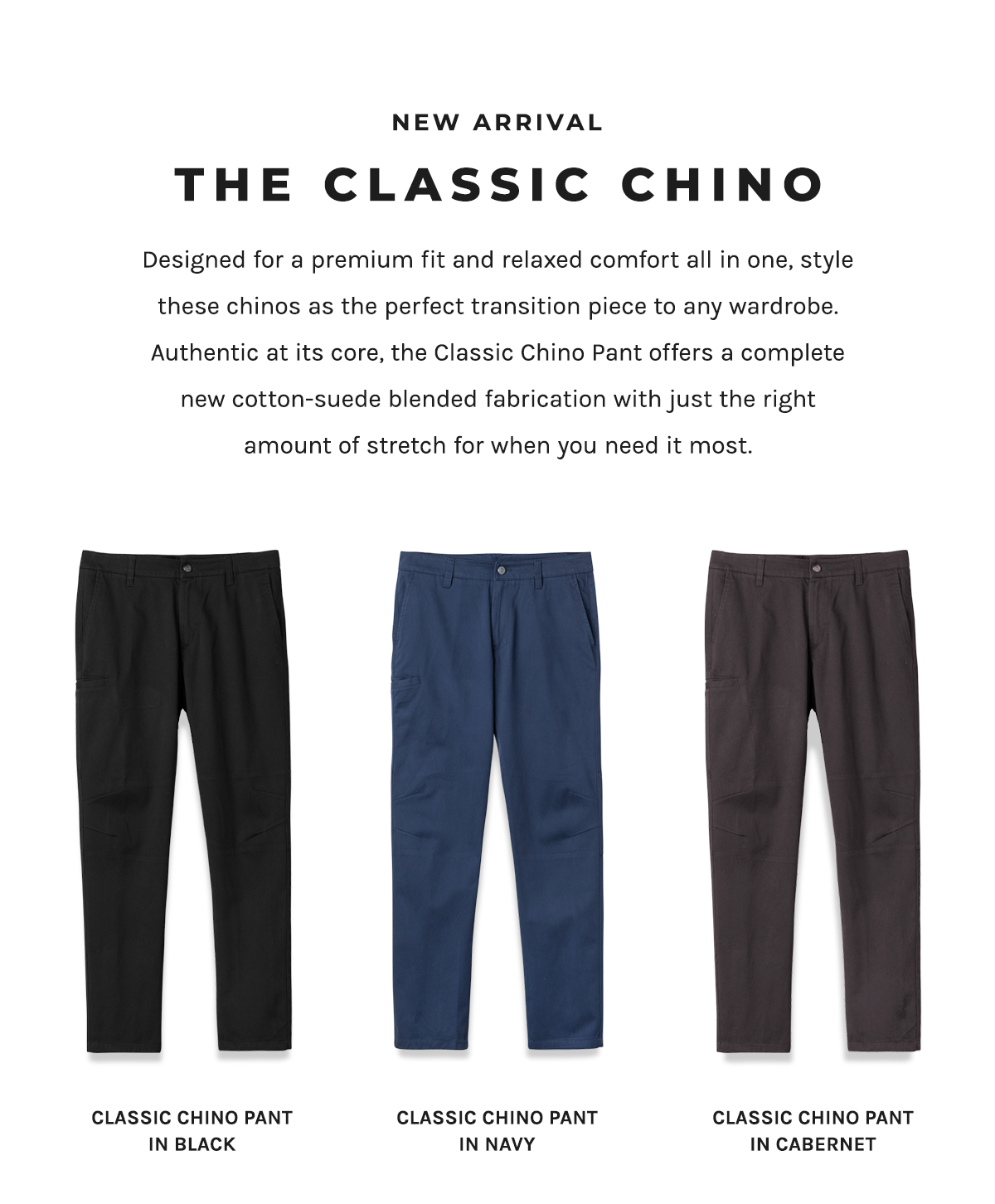 BYLT Basics: Introducing the Classic Chino