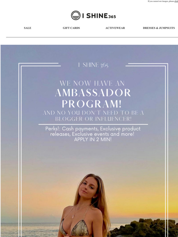 Do you want  to be our ambassador?!   Cash payments, free products and exclusive sales!