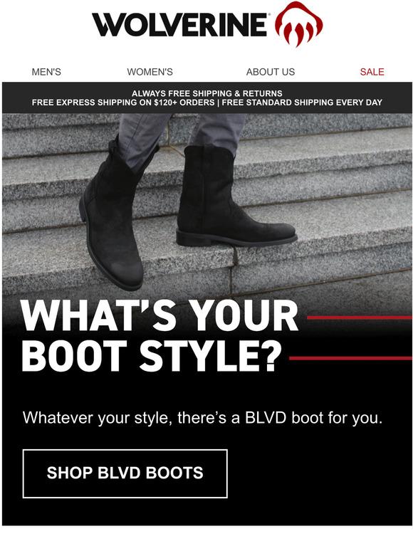 wolverine boots coupon