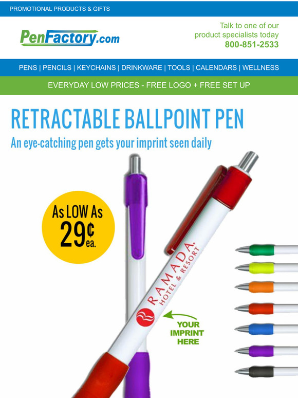 Write On: For as low as 29 each!