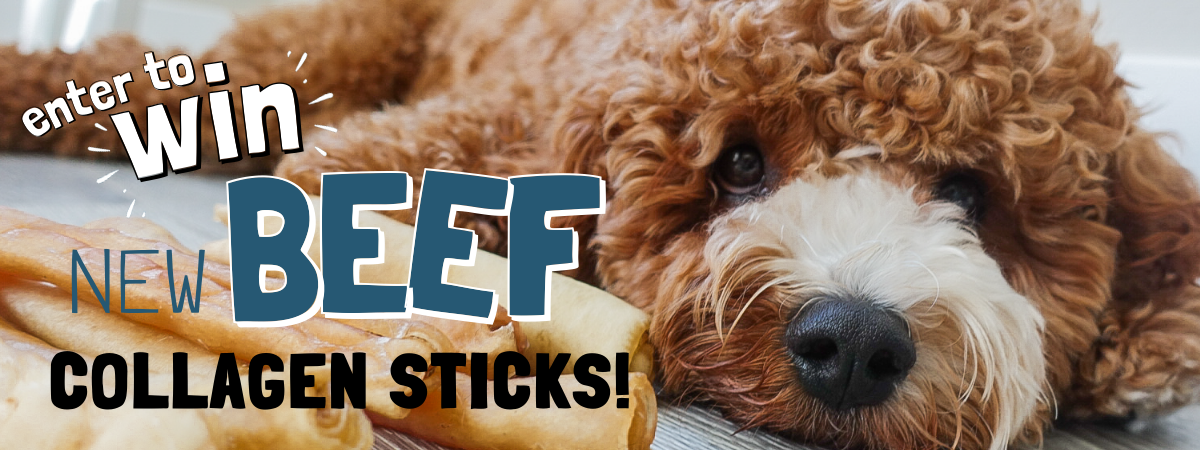 pawstruck: Hey there, want to win our new Beef Collagen Sticks? | Milled
