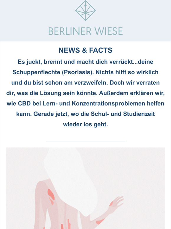 News: CBD & Schuppenflechte | CBD & Lernen