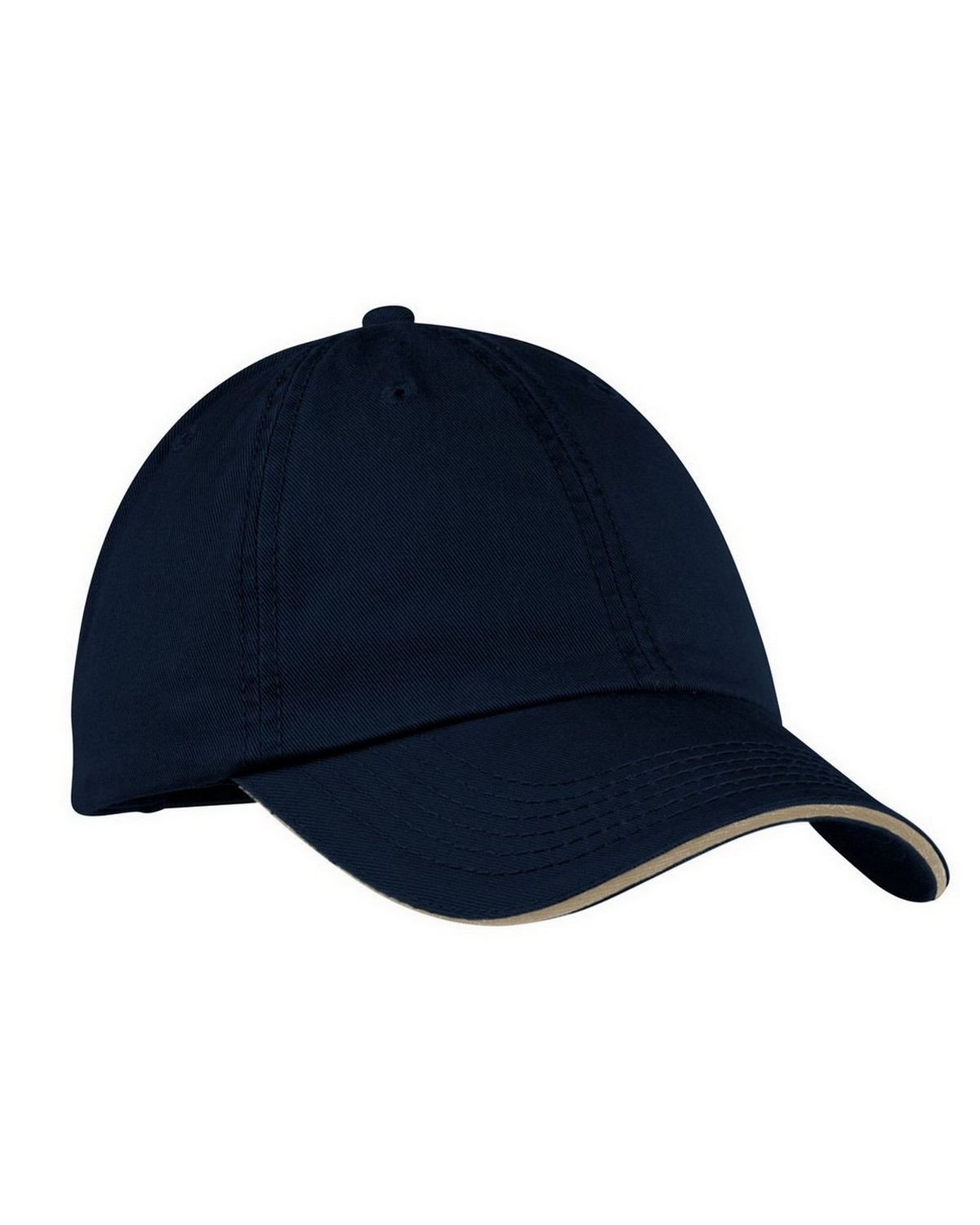 Port & Company CP79 Washed Twill Sandwich Bill Cap - A2ZClothing.com