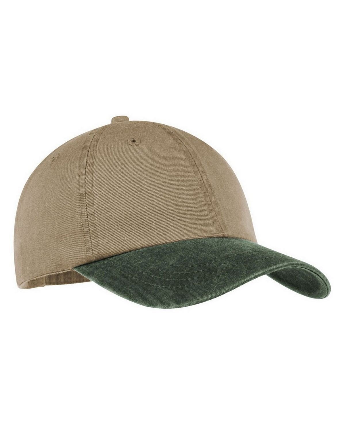 Port & Company CP83 Two-Tone Pigment-Dyed Cap - A2ZClothing.com