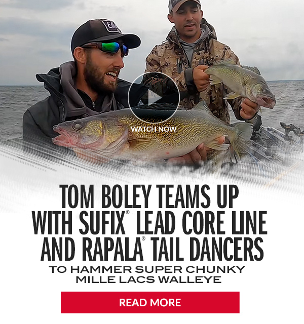 Rapala: What's Tom Boley Using to Catch Super Chunky Walleye? | Milled