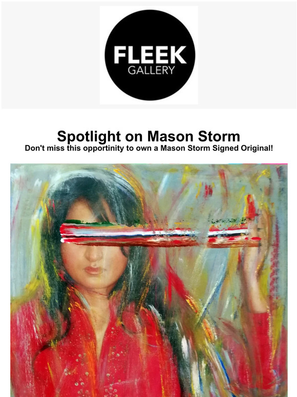 Spotlight on Mason Storm - Signed Original
