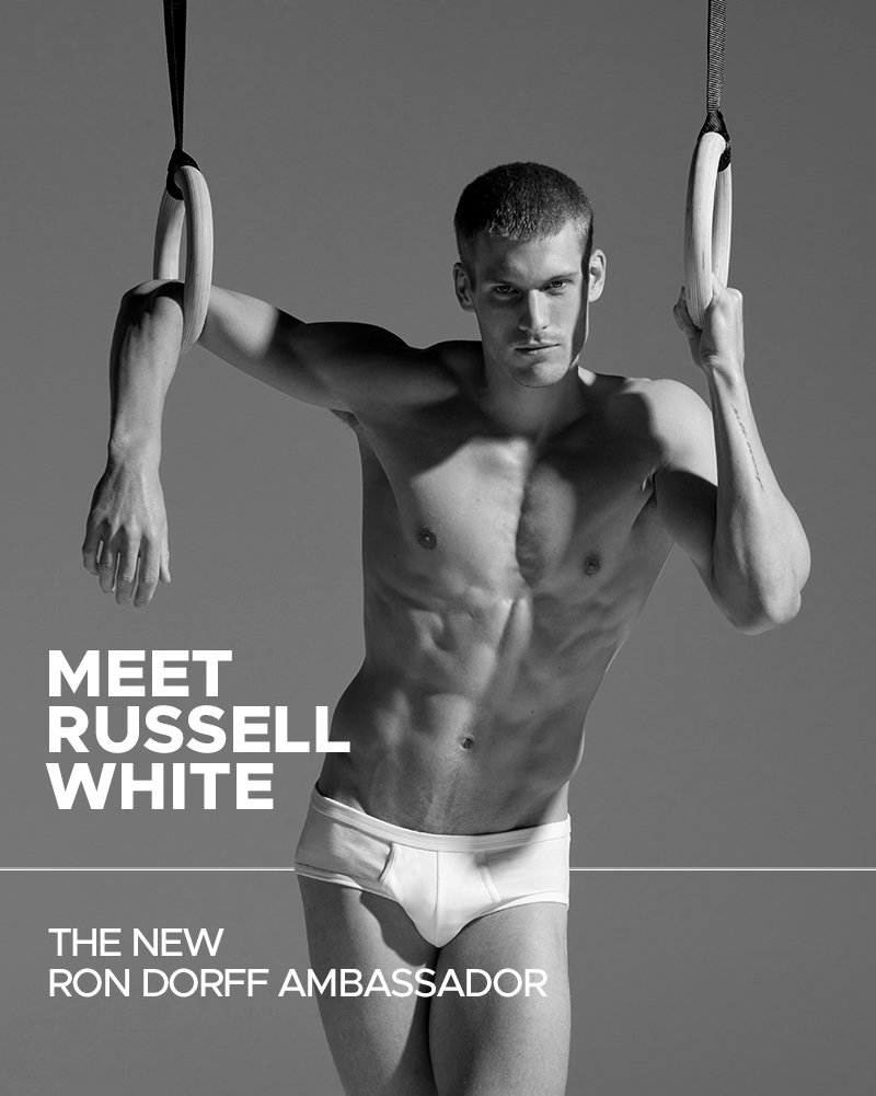 Ron Dorff: Meet Russell White, the new face of Ron Dorff