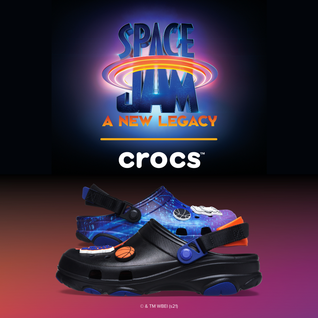 space jam crocs 2021