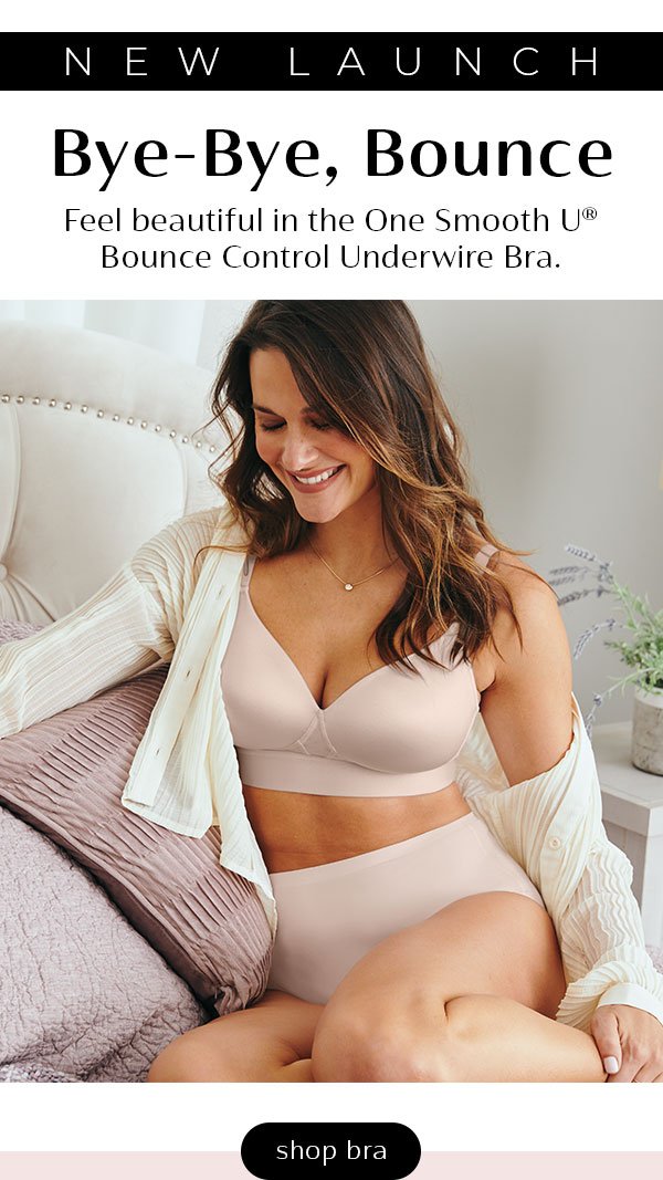 As Is Bali Set of 2 One Smooth U Bounce Control Underwire Bras