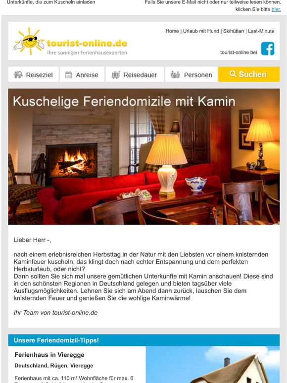 Gemtliche Ferienhuser mit Kamin