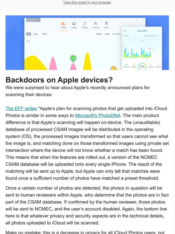 GlassWire - Apple's new backdoor into your private life