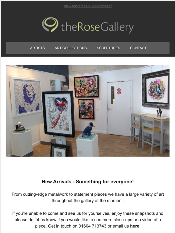 New arrivals in the gallery | up to 500 off this summer