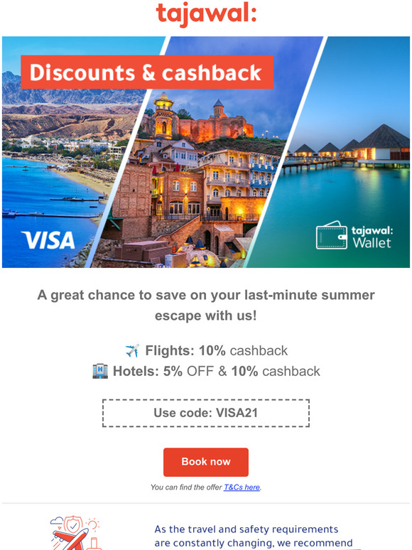 Up to 15% savings! Book using your Visa card