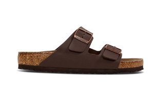Women's Arizona Sandals in Dark Brown