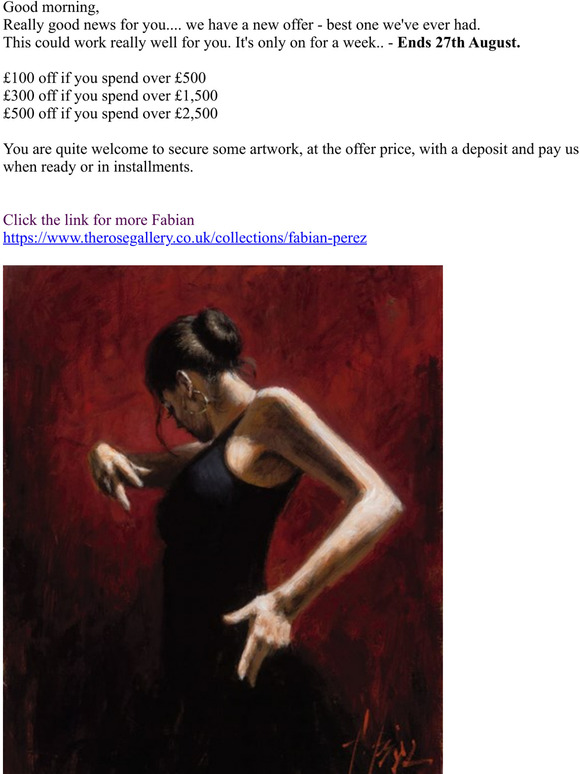 Rose gallery offer