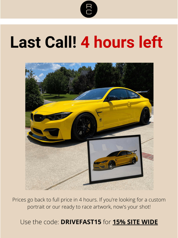 4 hours left to save big 