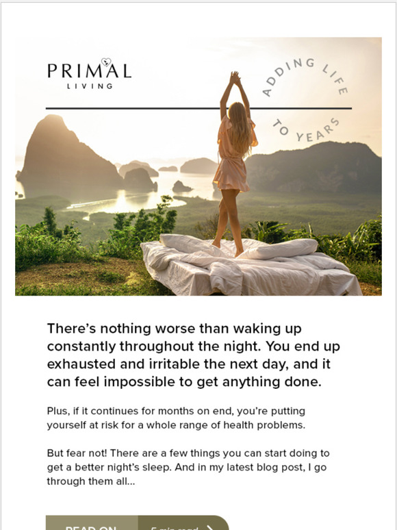 5 ways to get a better nights sleep