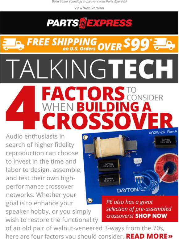 Parts Express Tech Talk