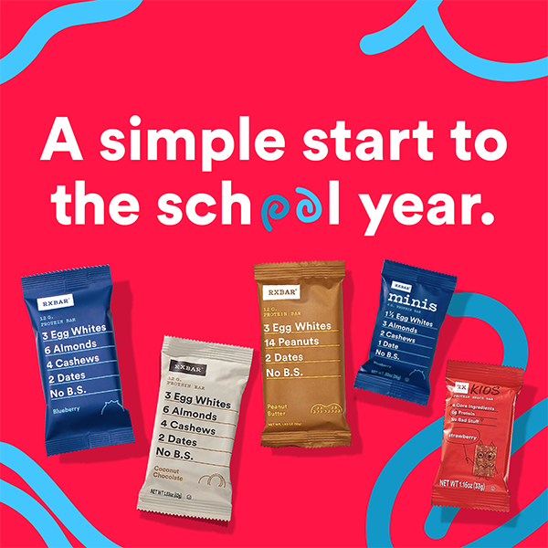 RXBAR How can we help you get ready for the school year? Milled