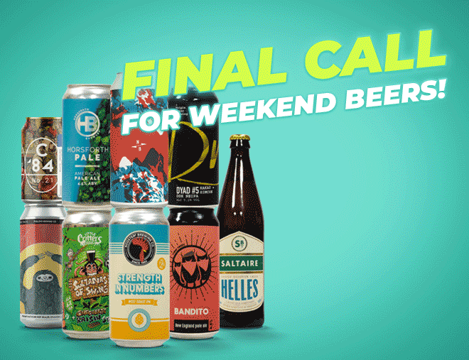 Beer Hawk Free delivery on your weekend beers! Milled
