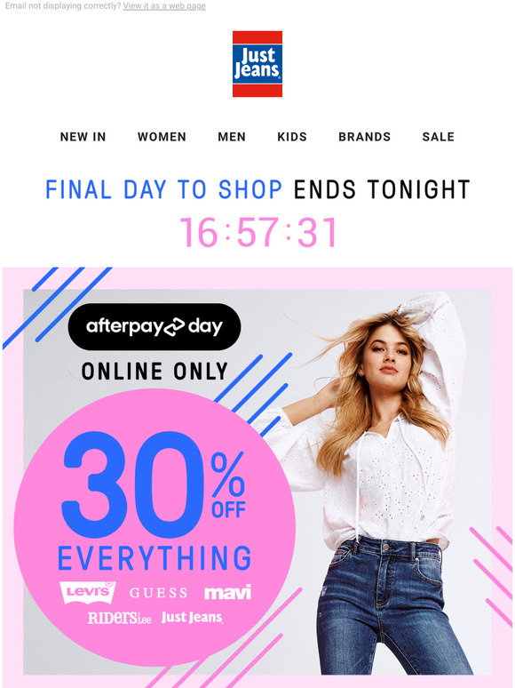 Buy now, pay later with Afterpay 