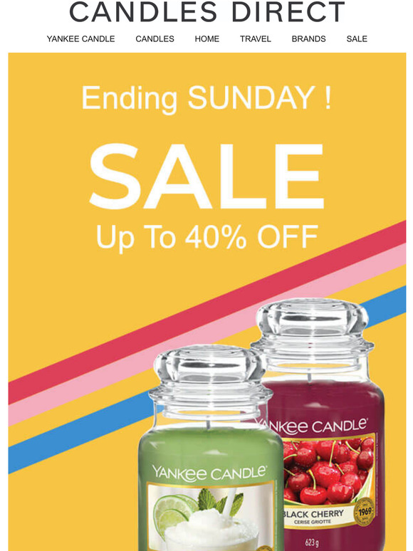 Yankee Candle, Up to 40% OFF Everything